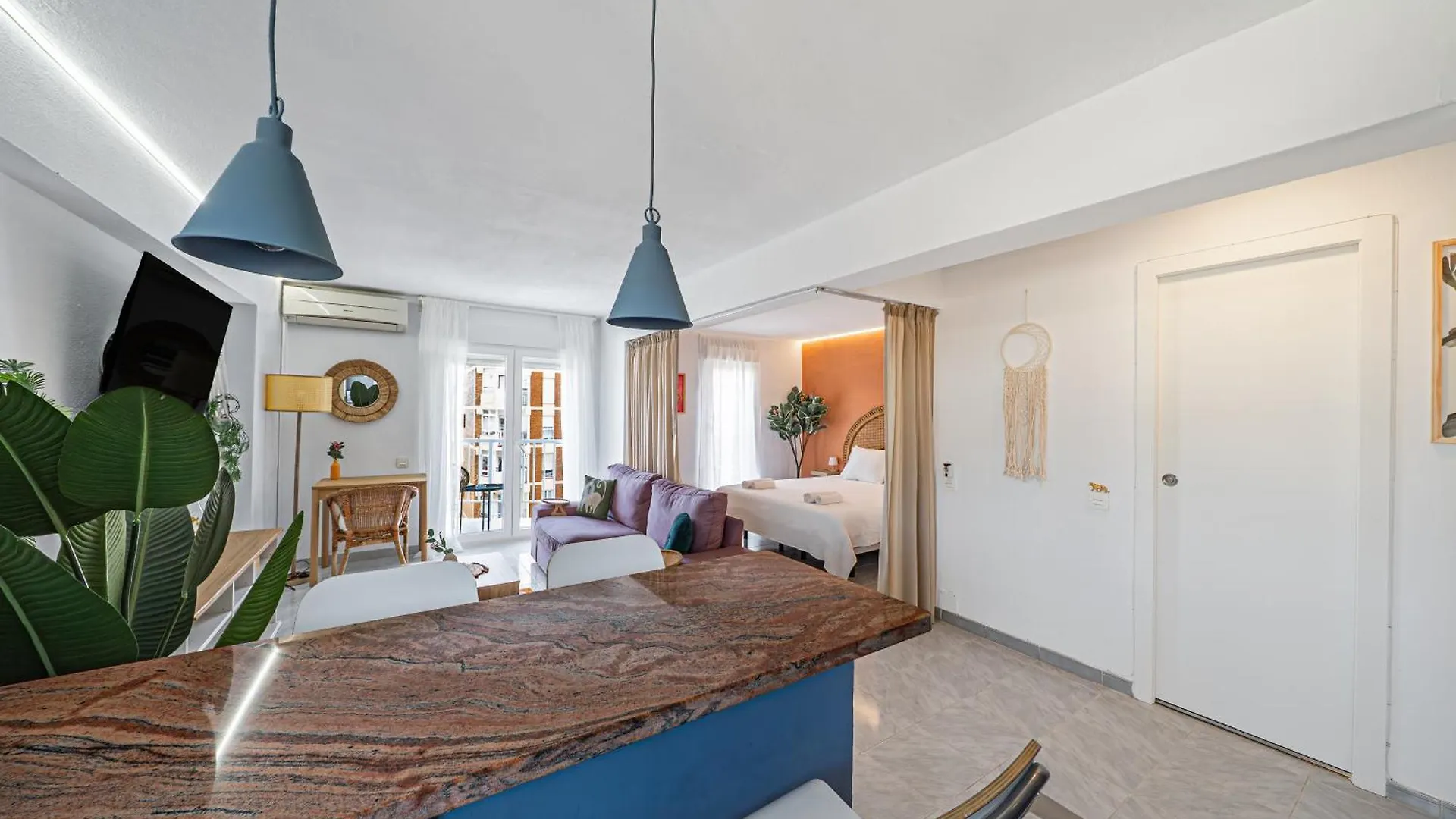 Pura Vida King-Size Bed Sea And Mountain View Apartment Benalmádena