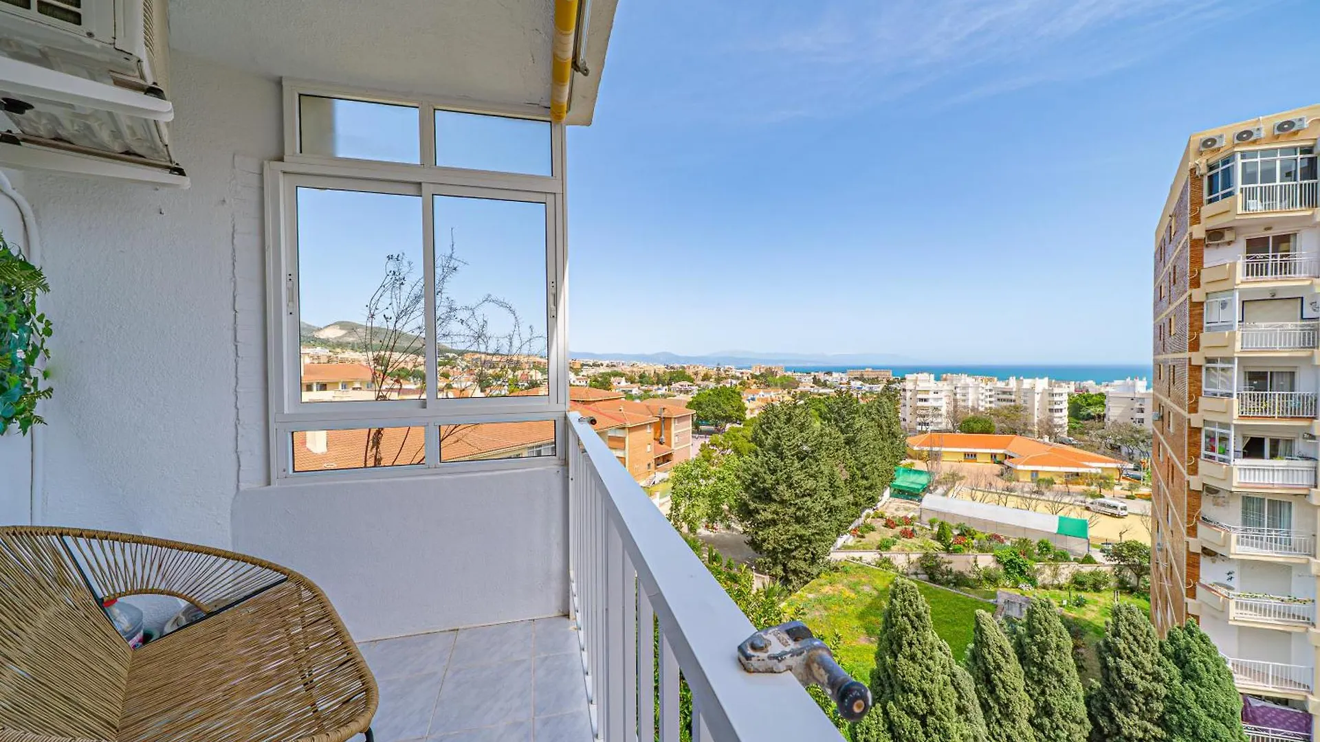 Pura Vida King-Size Bed Sea And Mountain View Apartment Benalmadena 0*,